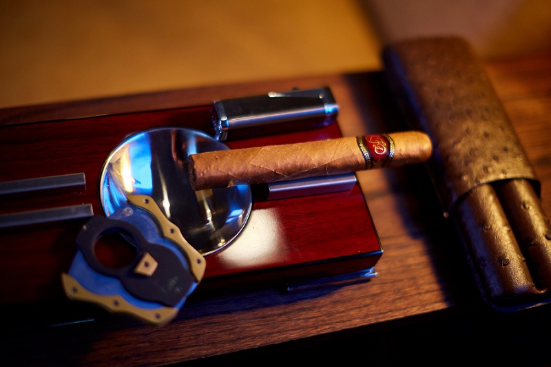 Cigar inside Southern Smoke Cigars